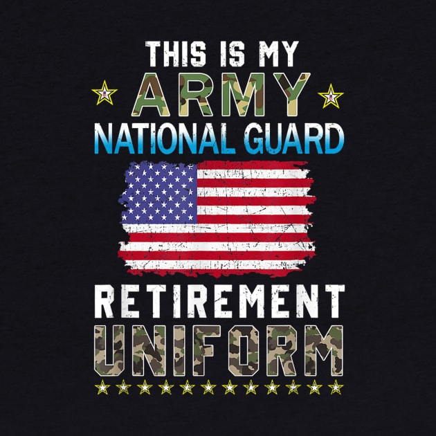 This is My Army National Guard Retirement Uniform Proud Army Retired by Frogx